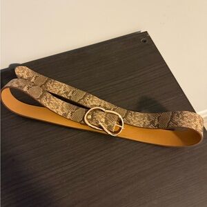 Princess Polly Snakeskin Belt